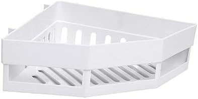 PRETYZOOM White Triangle Shower Caddy Corner Shelf