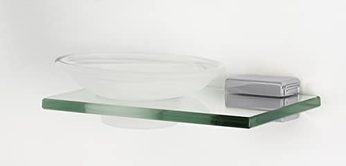 Alno Soap Holder with Dish Unlacquered Brass