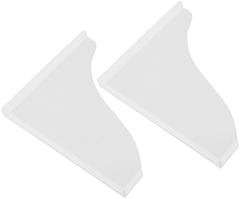 FIXOSHEE 1 Set Transparent Acrylic Bath Splash Guard