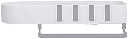 BAHELS Gray Shower Caddy Wall Mounted Organizer Shelf