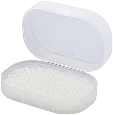 FONDOTIN 2pcs Leak-Proof Plastic Soap Dish Set