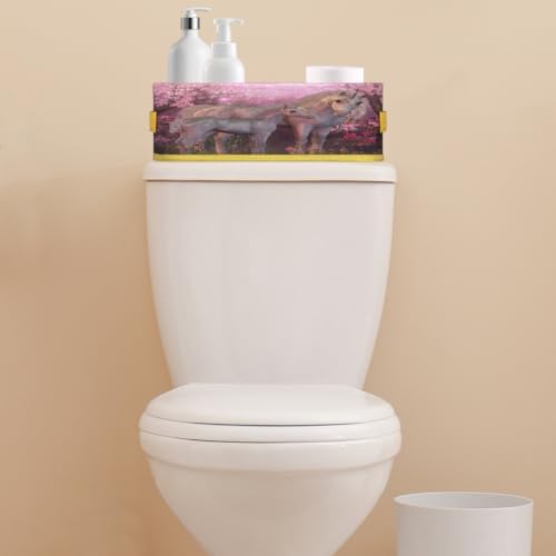 Vomwwlix Decorative Toilet Paper Basket for Bathroom Storage