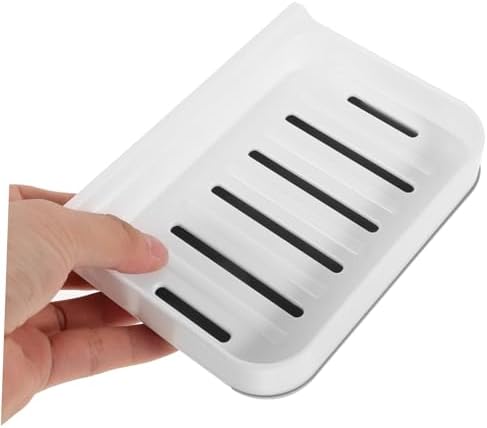 LABRIMP Absorbent Soap Dish No Drilling Wall Mount