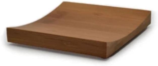 Bamboo Soap Dish Set of 5 4x4x05 Inches