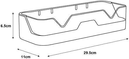 WYKJ Shower Caddy with Drainage and Durable ABS Construction