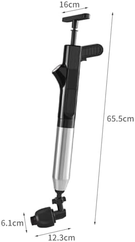 Rehomy High-Pressure Toilet Plunger with Barometer