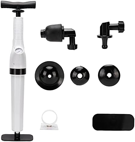 Tyenaza 9 in 1 Toilet Plunger Kit with Air Blaster