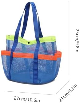 Mesh Shower Caddy - Waterproof Portable Tote With Multiple Pockets