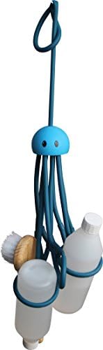 Octopus Shower Caddy - 9 Slots Blue Fun Organizer 1