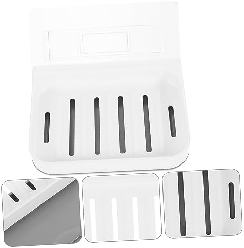 LABRIMP Absorbent Soap Dish No Drilling Wall Mount