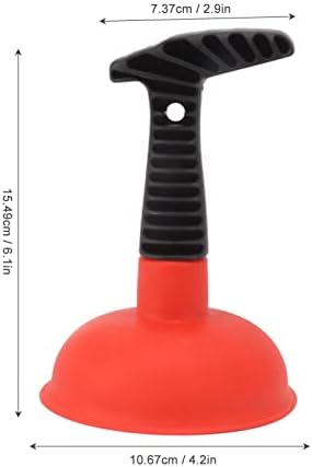 Mini Plunger with Non-Slip Handle for Quick Drain Clearance