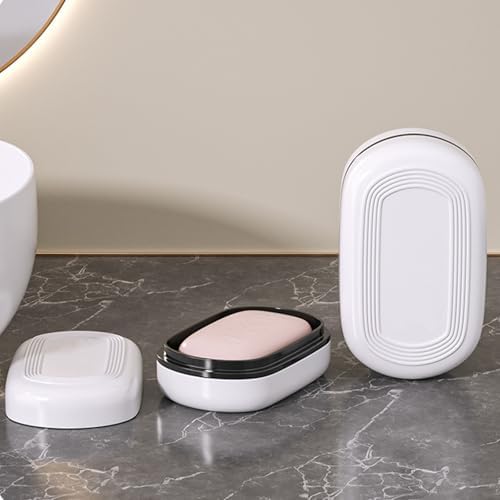 AMUONTY Travel Soap Case with Drainage Layer