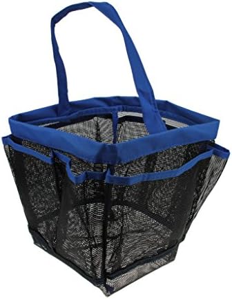 Holiberty Quick Dry Shower Caddy with 8 Pockets and Handle 1