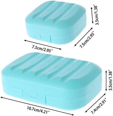 JNIYHGENS Soap Box Travel Holder with Lock