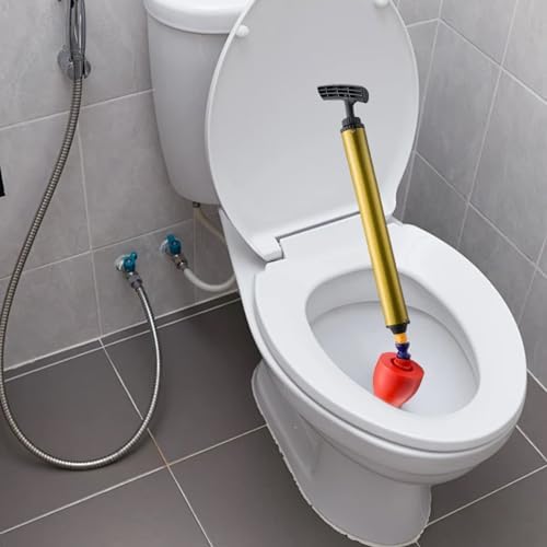 Wedhapy High Pressure Toilet Plunger with 180 Rotating Seal