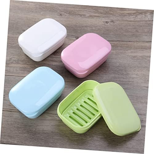 HOOTNEE Portable Soap Dish with Drainer and Anti-Slip Design 1