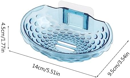 Wall Mounted Soap Holder Self Adhesive Bathroom Soap Rack