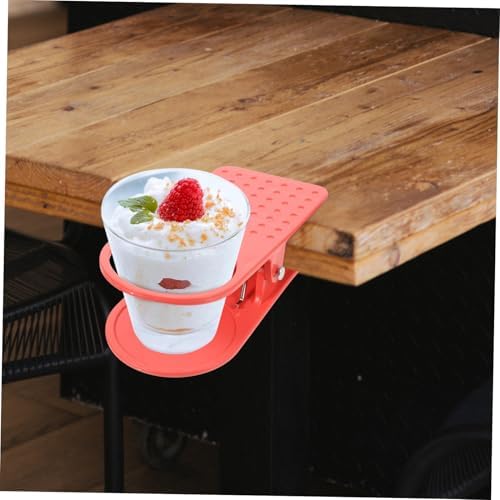 Unomor Table Cup Clamp Clip Holder for Home Office Restaurant