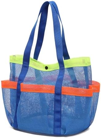 Mesh Shower Caddy - Waterproof Portable Tote With Multiple Pockets
