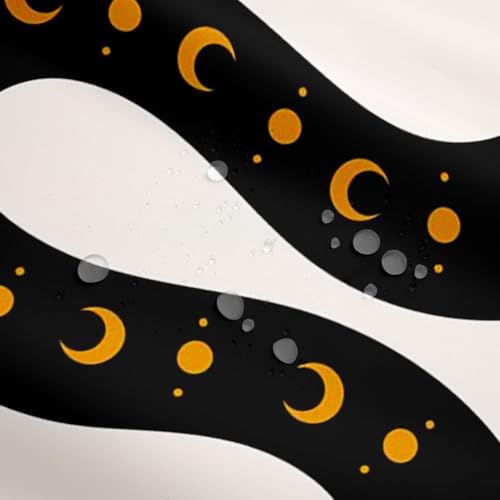 Erosebridal Snake Pattern Waterproof Curtain Set