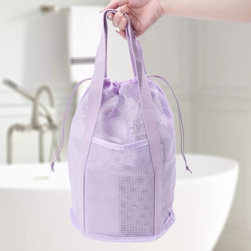 Portable Mesh Shower Caddy for Dorm Room Essentials