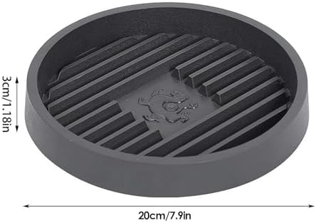 Plunger Tray with Ventilated Design and Quick Drying Gray