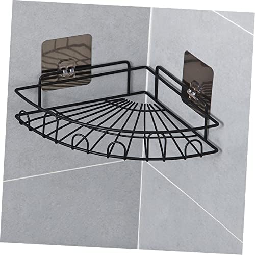 COOLHIYA Wall-Mounted Shower Corner Shelf with Triangular Design
