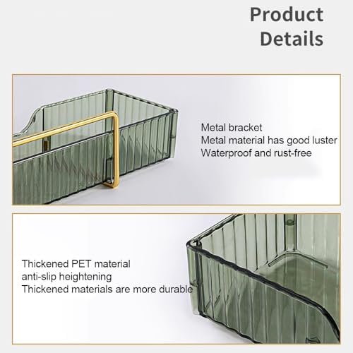 BAHELS Decorative Shower Caddy with Storage Shelf