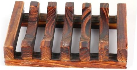 Hoement Carbonized Soap Dish - Stylish Holder for Kitchen and Bathroom