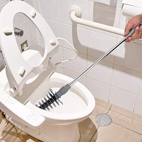 Haofy Toilet Plunger with Wall Hook and Flexible Head