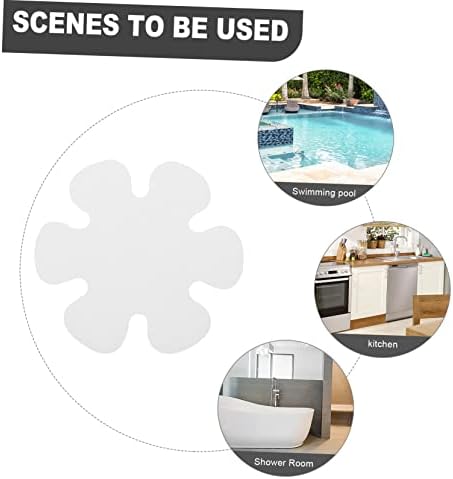 Fondotin 1Set Non Slip Bathtub Floor Stickers with Scraper