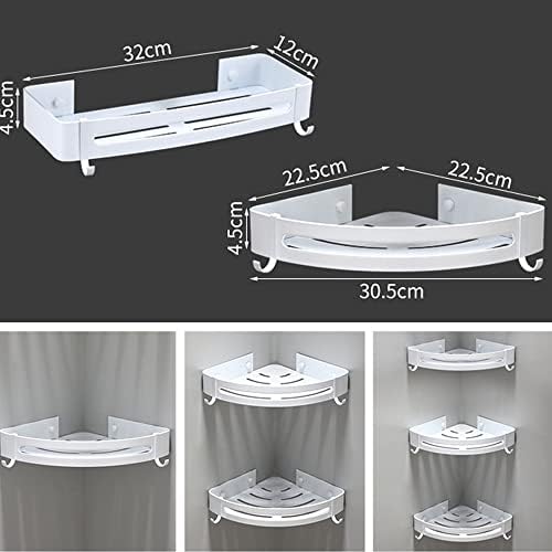 BAHELS Corner Shower Caddy Triangle Storage Shelf