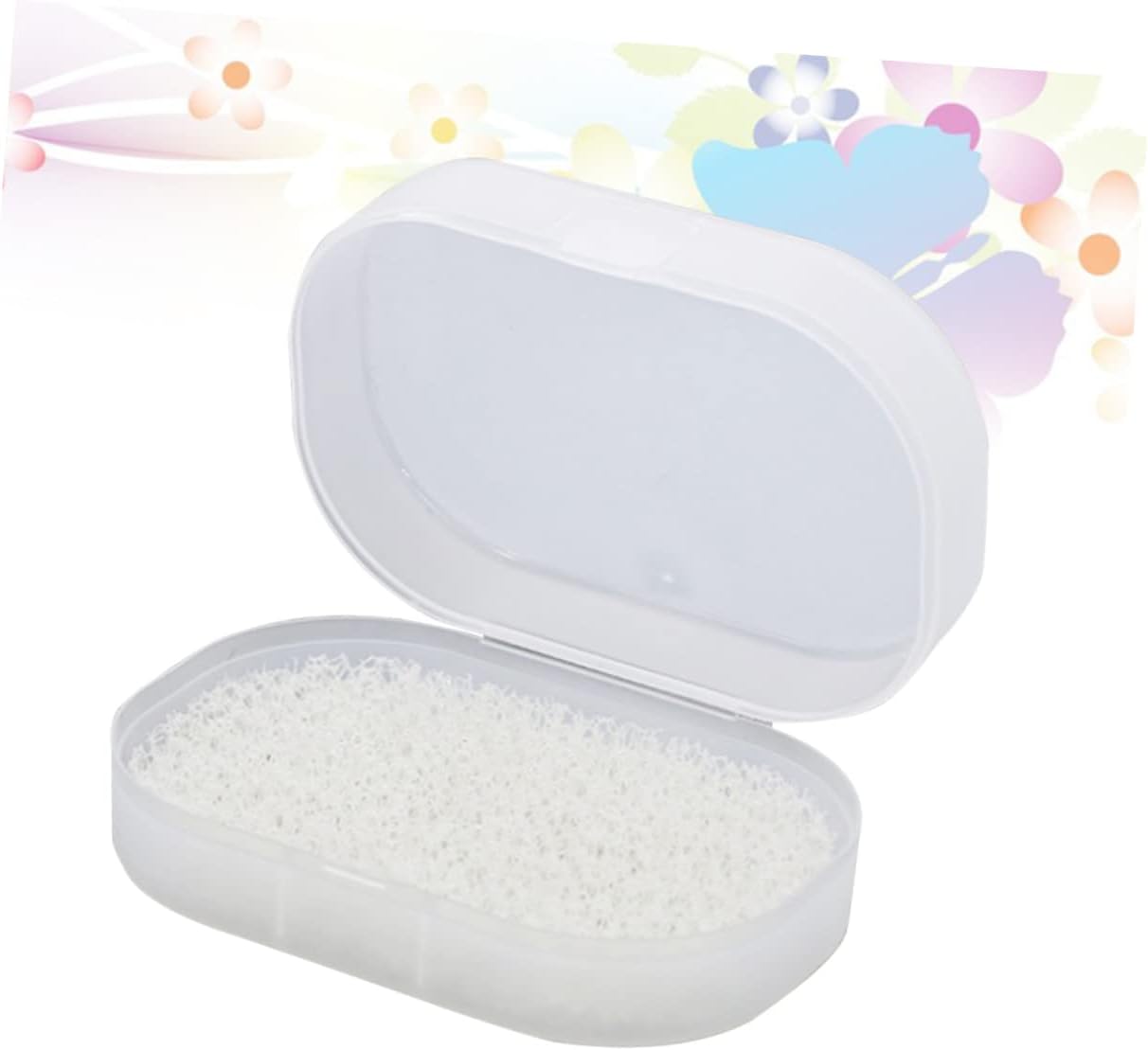 FONDOTIN 2pcs Leak-Proof Plastic Soap Dish Set