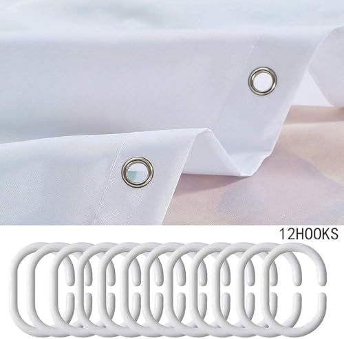Erosebridal Cute Yellow Dog Shower Curtain Set 72x72