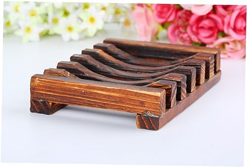 Hoement Carbonized Soap Dish - Stylish Holder for Kitchen and Bathroom