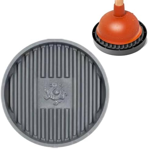 Plunger Tray with Ventilated Design and Quick Drying Gray