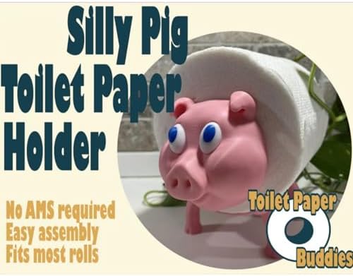 Cute Fluffy Sheep Toilet Paper Holder Set of 2