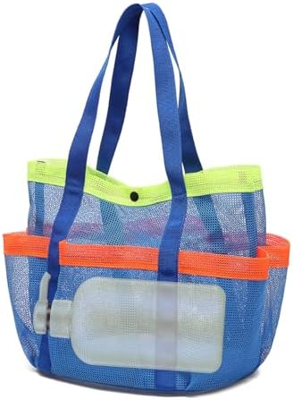 Mesh Shower Caddy - Waterproof Portable Tote With Multiple Pockets