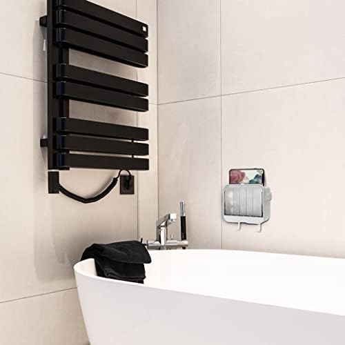 Wall Mounted Soap Dish with Lid and Draining Hook