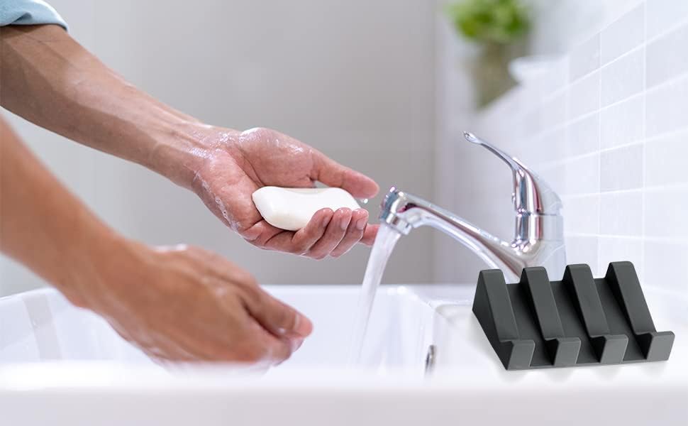 HANCELANT Soap Dish for Shower Bathroom Kitchen Bathtub