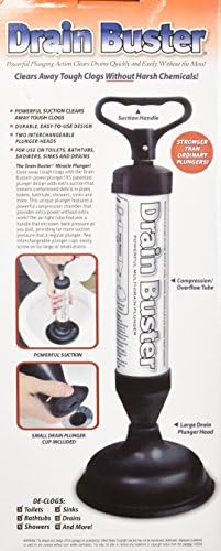 Powerful Manual Multi-Drain Plunger by Ideas In Motion