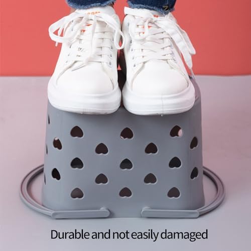 Portable Shower Caddy with Handles and Large Storage Capacity Gray