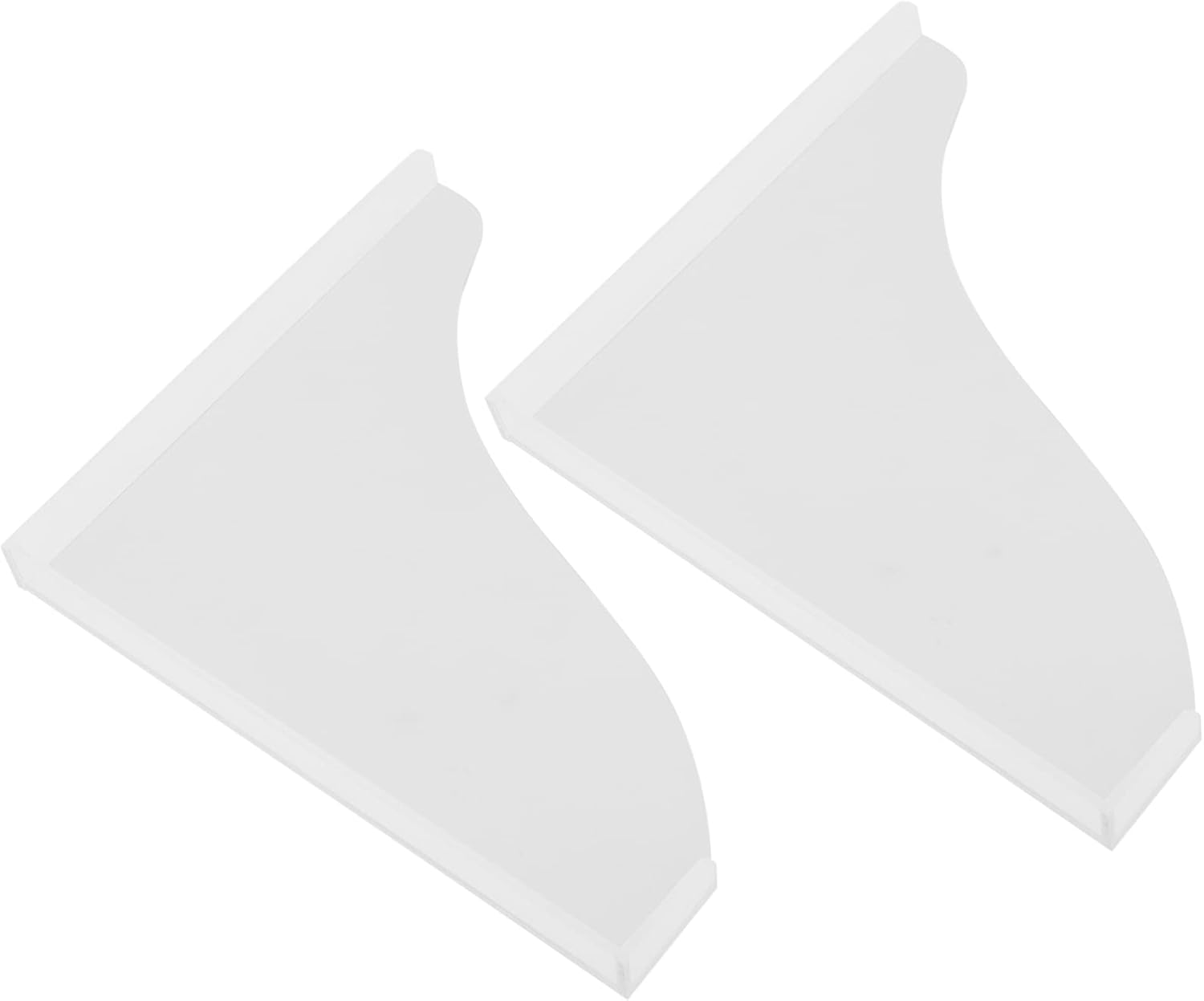 FIXOSHEE 1 Set Transparent Acrylic Bath Splash Guard