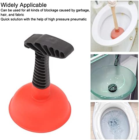 Mini Plunger with Non-Slip Handle for Quick Drain Clearance