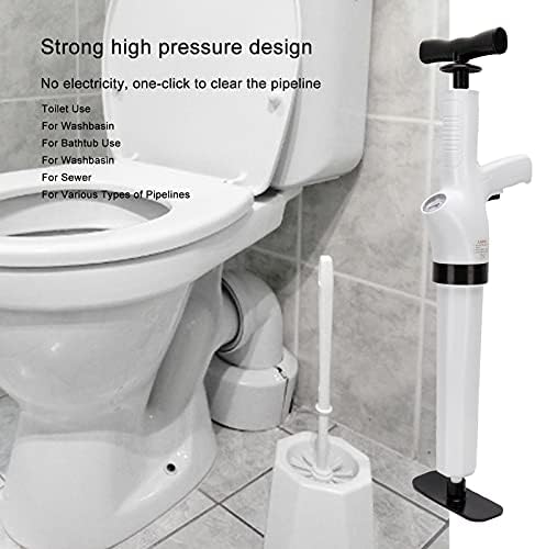 Tyenaza 9 in 1 Toilet Plunger Kit with Air Blaster