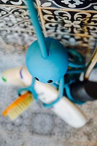 Octopus Shower Caddy - 9 Slots Blue Fun Organizer 1