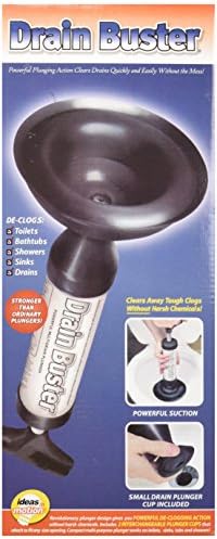 Powerful Manual Multi-Drain Plunger by Ideas In Motion