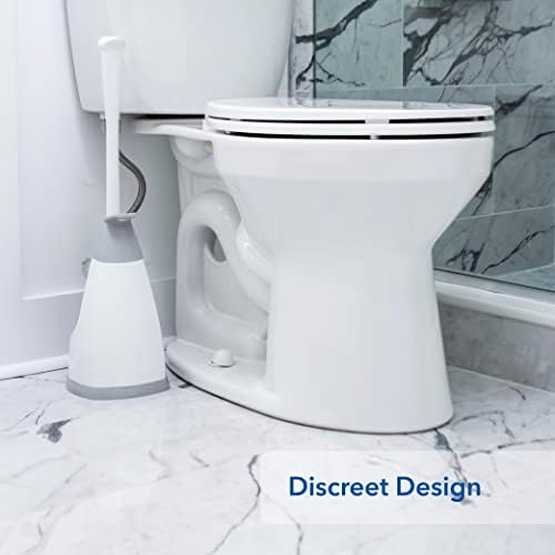 Unger EZ Plunger with No-Drip Caddy - Discreet Bathroom Tool
