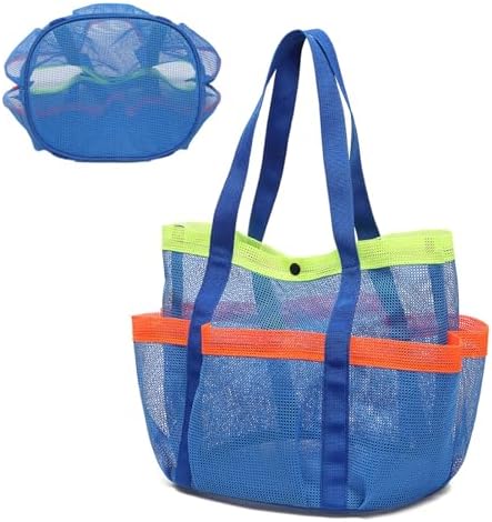 Mesh Shower Caddy - Waterproof Portable Tote With Multiple Pockets