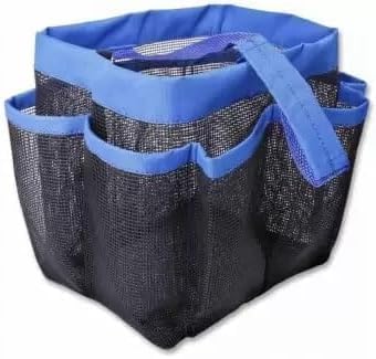 BLOOMBITE Mesh Shower Caddy Tote Bag with 8 Pockets